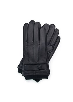 Rękawiczki męskie czarne ze sklepu WITTCHEN w kategorii Rękawiczki męskie - zdjęcie 162831174