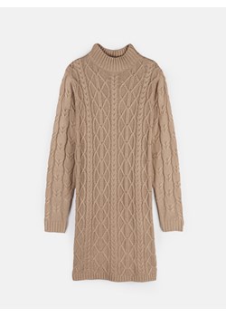 GATE Długi sweter z plecionym wzorem 34 ze sklepu gateshop w kategorii Swetry damskie - zdjęcie 162831890