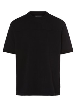 Marc O'Polo T-shirt męski Mężczyźni Bawełna czarny jednolity ze sklepu vangraaf w kategorii T-shirty męskie - zdjęcie 162832390