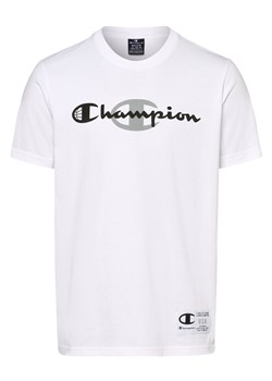 Champion T-shirt męski Mężczyźni Bawełna biały nadruk ze sklepu vangraaf w kategorii T-shirty męskie - zdjęcie 162832604