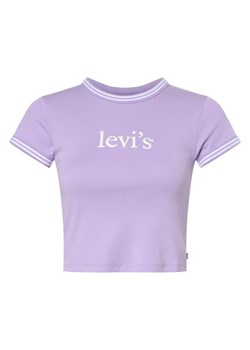 Levi's T-shirt damski Kobiety Bawełna bzowy nadruk ze sklepu vangraaf w kategorii Bluzki damskie - zdjęcie 162832644