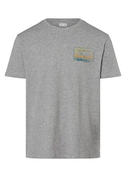 Finshley & Harding London T-shirt męski Mężczyźni Bawełna szary nadruk ze sklepu vangraaf w kategorii T-shirty męskie - zdjęcie 162832704