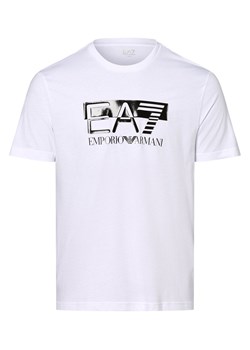 EA7 Emporio Armani T-shirt męski Mężczyźni Bawełna biały nadruk ze sklepu vangraaf w kategorii T-shirty męskie - zdjęcie 162832711