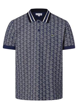 Lacoste Męska koszulka polo Mężczyźni denim wzorzysty ze sklepu vangraaf w kategorii T-shirty męskie - zdjęcie 162832790