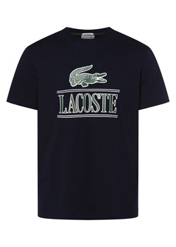 Lacoste T-shirt z nadrukiem z logo Mężczyźni,Kobiety Bawełna granatowy nadruk ze sklepu vangraaf w kategorii T-shirty męskie - zdjęcie 162832791