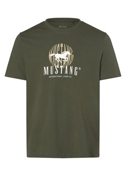 Mustang T-shirt męski Mężczyźni Bawełna jodłowy nadruk ze sklepu vangraaf w kategorii T-shirty męskie - zdjęcie 162832811