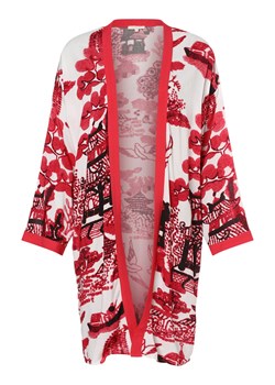 Marie Lund Kimono Kobiety wiskoza malinowy wzorzysty ze sklepu vangraaf w kategorii Szlafroki damskie - zdjęcie 162833010