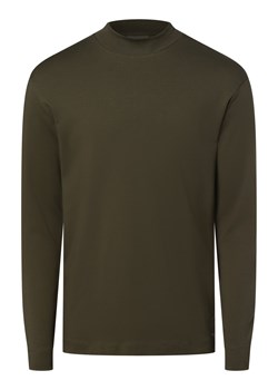 Drykorn Męska koszulka z długim rękawem Mężczyźni Dżersej khaki jednolity ze sklepu vangraaf w kategorii T-shirty męskie - zdjęcie 162833071