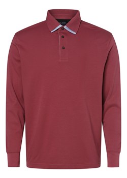 Mc Earl Męska koszulka polo Mężczyźni Bawełna bordowy jednolity ze sklepu vangraaf w kategorii T-shirty męskie - zdjęcie 162833172