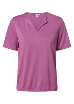 Street One T-shirt damski Kobiety purpurowy jednolity ze sklepu vangraaf w kategorii Bluzki damskie - zdjęcie 162833221
