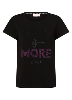 Liu Jo Collection T-shirt damski Kobiety Bawełna czarny nadruk ze sklepu vangraaf w kategorii Bluzki damskie - zdjęcie 162833224