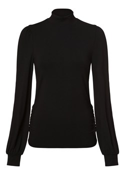 Vila Damska koszulka z długim rękawem Kobiety Modal czarny jednolity ze sklepu vangraaf w kategorii Bluzki damskie - zdjęcie 162833302