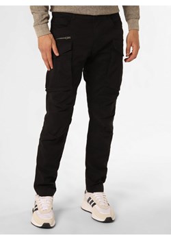 Replay Spodnie Mężczyźni Bawełna czarny jednolity ze sklepu vangraaf w kategorii Spodnie męskie - zdjęcie 162833594