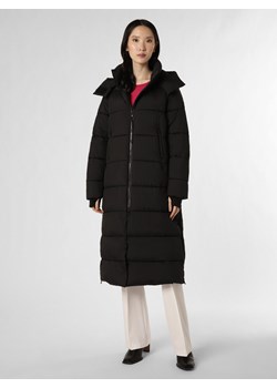 JOOP! Damski płaszcz pikowany Kobiety czarny jednolity ze sklepu vangraaf w kategorii Płaszcze damskie - zdjęcie 162833670