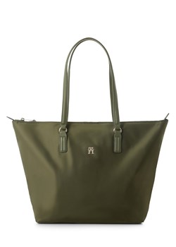 Tommy Hilfiger Damska torba shopper Kobiety Sztuczne włókno khaki jednolity ze sklepu vangraaf w kategorii Torby Shopper bag - zdjęcie 162833733