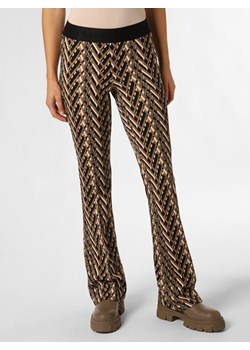 Cambio Spodnie Kobiety beżowy wzorzysty ze sklepu vangraaf w kategorii Spodnie damskie - zdjęcie 162833781