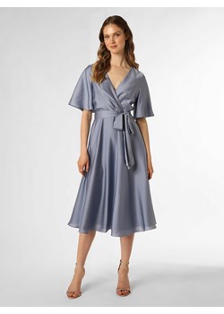 Swing Damska sukienka wieczorowa Kobiety Sztuczne włókno niebieski jednolity ze sklepu vangraaf w kategorii Sukienki - zdjęcie 162833962