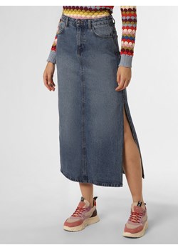 Noisy May Jeansowa spódnica damska Kobiety Bawełna medium stone jednolity ze sklepu vangraaf w kategorii Spódnice - zdjęcie 162834113