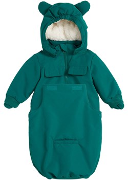 Kurtka zimowa niemowlęca + śpiwór do wózka (2 części) ze sklepu bonprix w kategorii Kombinezony i kurtki - zdjęcie 162835220