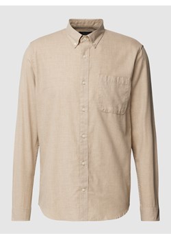 Koszula casualowa z kołnierzykiem typu under button down model ‘trostol’ ze sklepu Peek&Cloppenburg  w kategorii Koszule męskie - zdjęcie 162838910