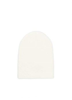 Cropp - Kremowa czapka basic beanie - kremowy ze sklepu Cropp w kategorii Czapki zimowe damskie - zdjęcie 162847813