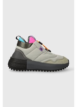 adidas sneakersy X_PLRBOOST PUFFER kolor szary ze sklepu ANSWEAR.com w kategorii Buty sportowe damskie - zdjęcie 162851090