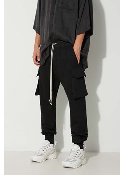 Rick Owens spodnie bawełniane kolor czarny ze sklepu PRM w kategorii Spodnie męskie - zdjęcie 162853770