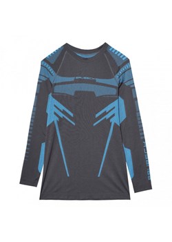 Męski longsleeve termoaktywny Brubeck Dry - szary ze sklepu Sportstylestory.com w kategorii Bielizna termoaktywna męska - zdjęcie 162855511