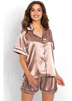Piżama damska Vintage Style, Kolor karmelowy, Rozmiar M, Momenti per me ze sklepu Intymna w kategorii Piżamy damskie - zdjęcie 162855853