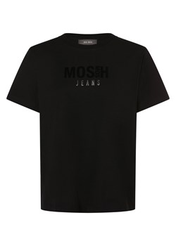 MOS MOSH T-shirt damski Kobiety Bawełna czarny nadruk ze sklepu vangraaf w kategorii Bluzki damskie - zdjęcie 162861061