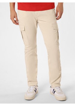 Tommy Jeans Spodnie Mężczyźni Bawełna beżowy jednolity ze sklepu vangraaf w kategorii Spodnie męskie - zdjęcie 162861153