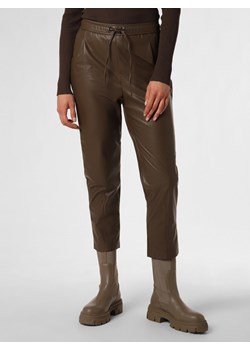 Opus Spodnie Kobiety brązowy jednolity ze sklepu vangraaf w kategorii Spodnie damskie - zdjęcie 162861270