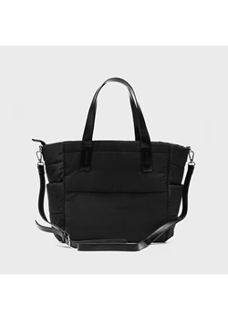 Pikowana torba shopper czarna - Czarny ze sklepu House w kategorii Torby Shopper bag - zdjęcie 162864791