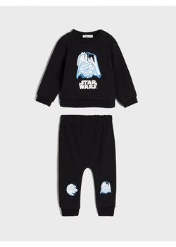 Sinsay - Komplet dresowy Star Wars - czarny ze sklepu Sinsay w kategorii Dresy dla niemowlaka - zdjęcie 162894233