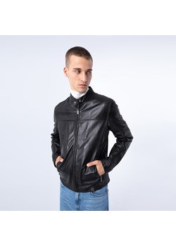 Męska kurtka ze skóry prosta czarna ze sklepu WITTCHEN w kategorii Kurtki męskie - zdjęcie 162911482