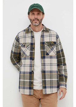 Barbour koszula bawełniana Cannich Overshirt męska regular z kołnierzykiem klasycznym MOS0117 ze sklepu ANSWEAR.com w kategorii Koszule męskie - zdjęcie 162930191