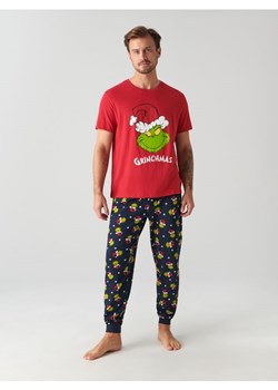 Sinsay - Piżama Grinch - czerwony ze sklepu Sinsay w kategorii Piżamy męskie - zdjęcie 162931963