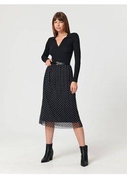 Sinsay - Spódnica midi plisowana - czarny ze sklepu Sinsay w kategorii Spódnice - zdjęcie 162931980