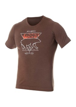 Koszulka męska Outdoor Wool Pro Brubeck ze sklepu SPORT-SHOP.pl w kategorii T-shirty męskie - zdjęcie 162934080