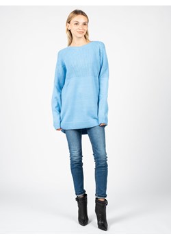 Silvian Heach Sweter "Mondee" | PGA22132 | Kobieta | Błękitny ze sklepu ubierzsie.com w kategorii Swetry damskie - zdjęcie 162935104