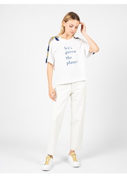 Pinko T-shirt "Granadilla" | 1E100A Y5WQ | Granadilla | Kobieta | Biały ze sklepu ubierzsie.com w kategorii Bluzki damskie - zdjęcie 162936200