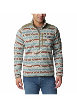 Polar Męski Columbia Sweater Weather II Printed Half Zip ze sklepu a4a.pl w kategorii Bluzy męskie - zdjęcie 162938171