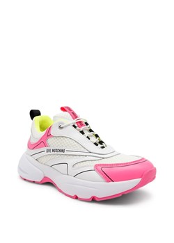 Love Moschino Sneakersy | z dodatkiem skóry ze sklepu Gomez Fashion Store w kategorii Buty sportowe damskie - zdjęcie 162957913