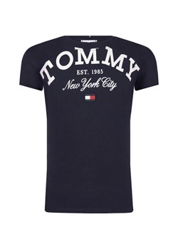 Tommy Hilfiger T-shirt | Regular Fit ze sklepu Gomez Fashion Store w kategorii Bluzki dziewczęce - zdjęcie 162960183