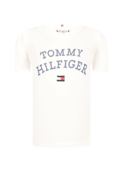 Tommy Hilfiger T-shirt | Regular Fit ze sklepu Gomez Fashion Store w kategorii Bluzki dziewczęce - zdjęcie 162964440