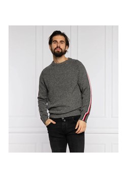 Tommy Tailored Wełniany sweter ICON DONEGAL | Regular Fit ze sklepu Gomez Fashion Store w kategorii Swetry męskie - zdjęcie 162968904