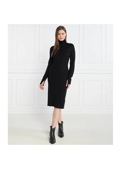 Calvin Klein Wełniana sukienka EXTRA FINE HIGH-NK ze sklepu Gomez Fashion Store w kategorii Sukienki - zdjęcie 162976900