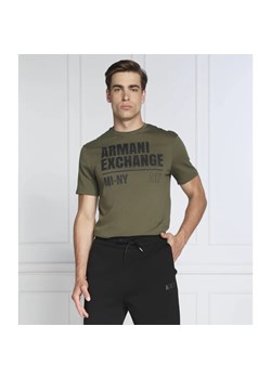 Armani Exchange T-shirt | Regular Fit ze sklepu Gomez Fashion Store w kategorii T-shirty męskie - zdjęcie 162985820
