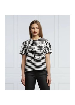 Emporio Armani T-shirt | Regular Fit ze sklepu Gomez Fashion Store w kategorii Bluzki damskie - zdjęcie 162986463