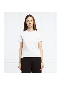 Calvin Klein T-shirt | Regular Fit ze sklepu Gomez Fashion Store w kategorii Bluzki damskie - zdjęcie 162997594